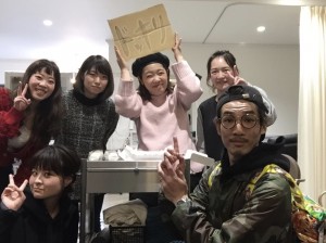 明日は月曜日でお休みなのにお店に来てスタッフ全体でのミーティング