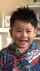 子供さんの笑顔で癒されます